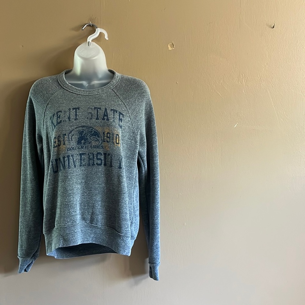 Bella Canvas • Kent State Distressed Pullover